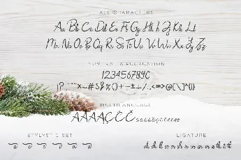 Rhoselinna Handwritten font