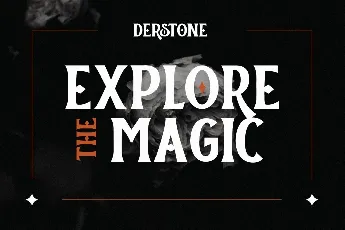 Derstone Demo font