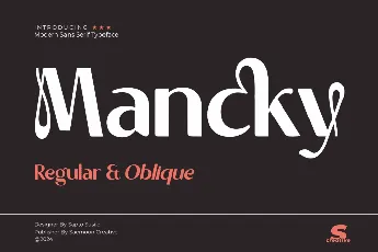 Mancky font