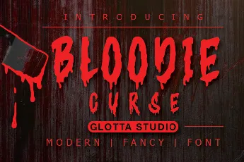 Bloodie Curse font