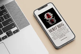 Ruby Ring font