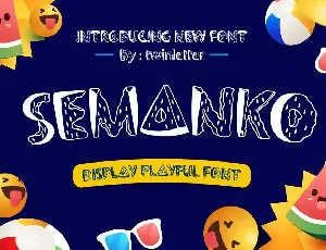 Semanko font