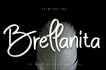 Brellanita Script font