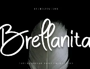 Brellanita Script font