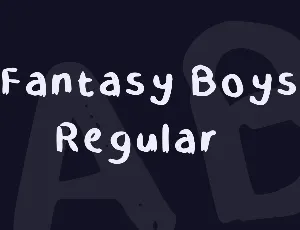 Fantasy Boys font