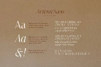 Artena font