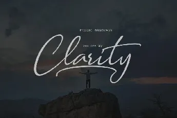 Clarity Script font