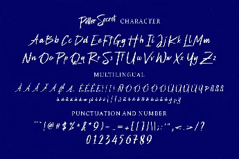 Petter Secret Demo Version font