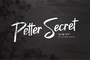 Petter Secret Demo Version font