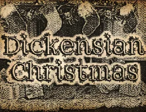 Dickensian Christmas font