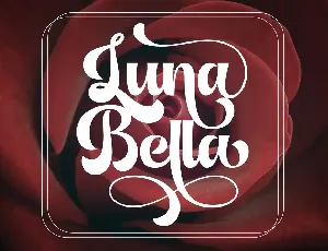 Luna Bella font