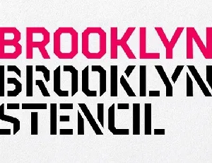 Brooklyn Family font