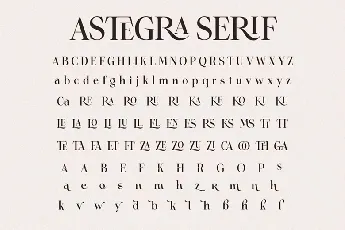 Astegra font