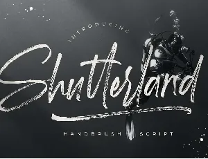 Shutterland font