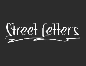 Street Letters Demo font