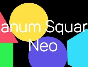 Nanum Square Neo Family font