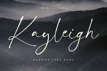 Kayleigh font