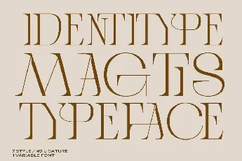 Magtis font