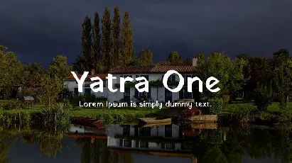 Yatra One font