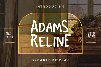 Adams Reline Demo font