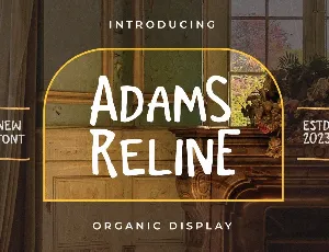 Adams Reline Demo font