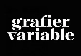 Grafier Serif font