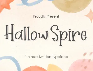 Hallow Spire Demo font