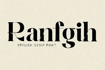 Ranfgih font