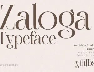 Zaloga font