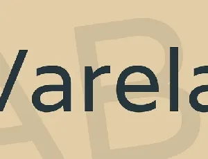 Varela font