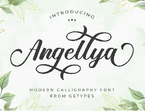 Angellya font