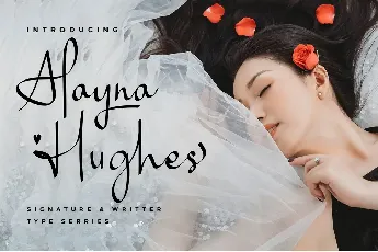 Alayna Hughes font