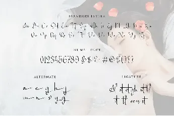 Alayna Hughes font