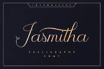 Jasmitha Script font