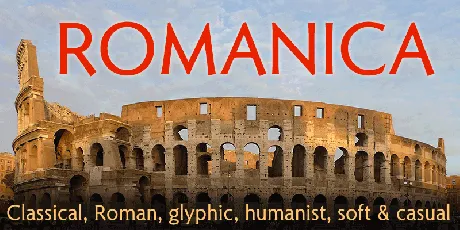 Romanica font