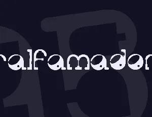 Tralfamadore font