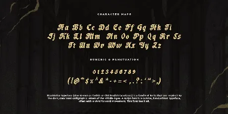 Wardshus Calligraphy font