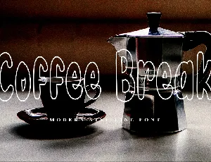 Coffee Break font