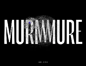 Le Murmure Typeface font