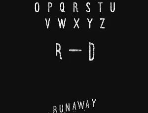 Runaway font