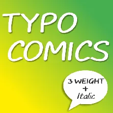 TYPO COMICS font