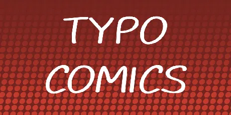 TYPO COMICS font