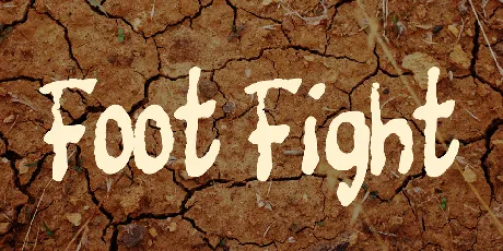 Foot Fight font