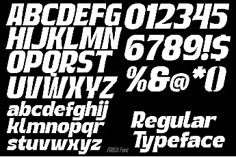 Frosh font