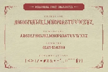 Melanesia Typeface font