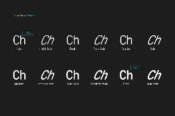 Chester Sans Family font