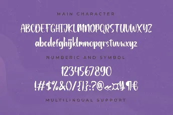 Bellione Demo font