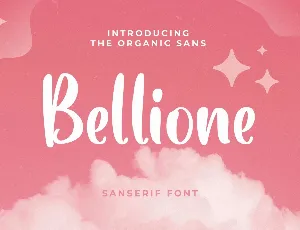 Bellione Demo font