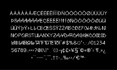 TRACHEA DEMO font