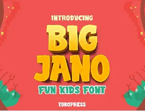 Big Jano font